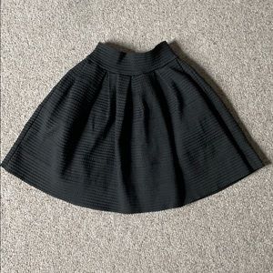 Black Vintage-style Skirt